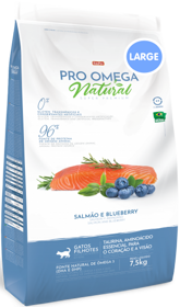 NATURAL PRO-OMEGA Filhotes BIG Large Salmao / Blueberry сухой корм для КОТЯТ, беременных и кормящих кошек КРУПНЫХ пород ЛОСОСЬ / ЦЫПЛЕНОК / ГОЛУБИКА (7,5 кг)