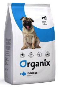 ORGANIX Adult Dog Salmon / Trout сухой корм для взрослых собак с чувствительным пищеварением ЛОСОСЬ / ФОРЕЛЬ (18 кг)